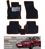 TOYOTA AURİS (2015-2020) Uyumlu EVA Paspas Tam Set–Oto Paspas,Araca Özel,Kolay Montaj