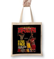 Air Jordan İn Your Face Bez Çanta Uzun Saplı