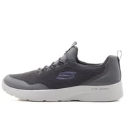 Skechers Dynamight 2.0 Real Smooth Memory Foam Womens Sneaker Hafızalı Taban Lastik Bağcıklı Kadın Günlük Ayakkabı Gri