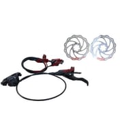 Bisiklet Hidrolik Fren Sistemi Seti Ön Arka Rotor 160 - Kablo 80-140 cm