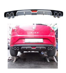 Seat ibiza Difüzör Arka Tampon Eki 4 Egzoz Çıkışlı