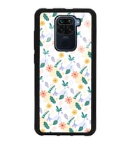 Xiaomi Redmi Note 9 Uyumlu Minik Çiçekler Tasarımlı Glossy Telefon Kılıfı