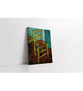 Sandalye Vincent Van Gogh Kanvas Tablo