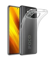 Pocophone X3 2.0 MM Korumalı Şeffaf Silikon Kılıf
