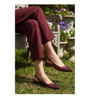 Ayakmod 312553 Z Bordo Kadın Babet