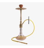 Klasik Puff 1299 Varak Şişeli hookah Takımı
