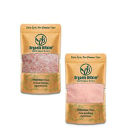 Organik Bitkim Himalaya Tuzu Toz 1 kg + Himalaya Tuzu Kristal 1 kg