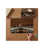 St. Pauls Katedrali İngiltere Tasarımı 240 parça Ahşap Puzzle Ahşap Kutuda MP01587