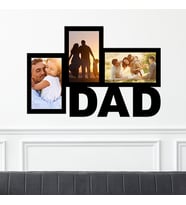 Kişiye Özel Fotoğraflı Dad-Baba Temalı Çerçeve Tablo