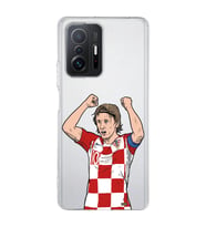 Xiaomi Mi 11T - 11T Pro Uyumlu Luka Modric Tasarımlı Şeffaf Telefon Kılıfı