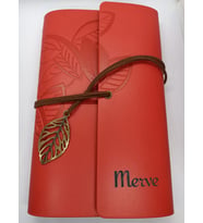 Kişiye Özel Defter, İsme Özel Defter (Kırmızı)