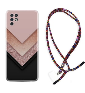 INFINIX Note 11 Pro Note 10 Hot 9 Play Kılıf Boyun Asklı Rasta Silikon Great Marble 1405