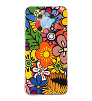 PrintiFy Huawei Nova Y90 ile Uyumlu Retro Color 2  Kamera Korumalı Şeffaf  Kılıf