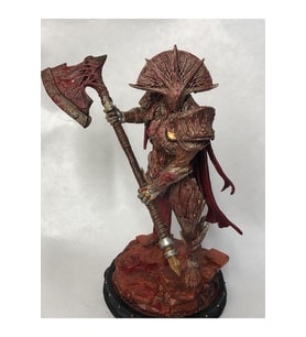 The Cursed Demon Boyalı Figür Tje Cursed Şeytan Figür Büyük Boy 25CM