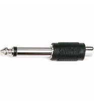 KIRLIN 2641 X2P 1/4\" MONO M RCA F (Siyah)
