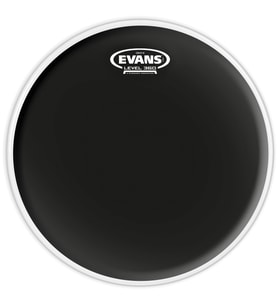 Evans B14ONX2 Onyx Coated Tom ve Trampet Derisi (14 inç - Çift Kat - Siyah)