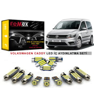 Volkswagen Caddy LED İç Aydınlatma Ampul Seti FEMEX Parlak Beyaz