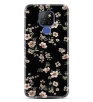 GM9 Pro Kılıf HD Resim Baskılı Siyah Fon Çiçek StKd -045