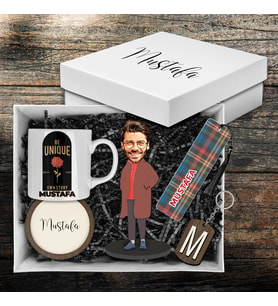 Motto Gift Erkeklere Özel Tasarım Karikatür Biblolu Hediye Kutusu 112983