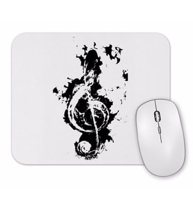 Clave De Sol Müzik  Nota Mouse Pad