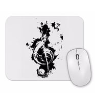 Clave De Sol Müzik  Nota Mouse Pad