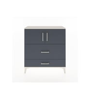 Arges Şifonyer 2 Raflı 2 Çekmeceli 2 Kapaklı 88x30x96 Aytaşı-Antrasit
