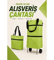 KATLANABİLİR ALIŞVERİŞ ÇANTASI