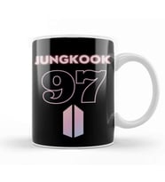 Bts Jungkook 97 Logo Kupa Bardak Porselen