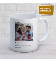Kişiye Özel İnstagram Kupa Bardak