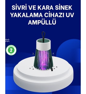 2 si 1 Arada Led Işıklı Elektrikli Böcek Öldürücü