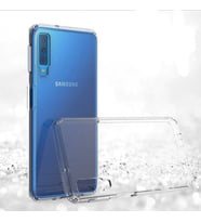Samsung Galaxy A7 2018 Uyumlu Kılıf Zore Nitro Anti Shock Silikon (Renksiz)