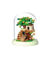 VAGONLIFE PANLOS P2595 CAPYBARA AĞAÇ EV 234 PARÇA BLOCK OYUNCAK 6+