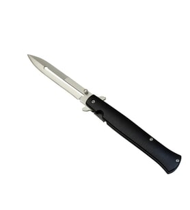 Wenom Çakı Metal Delikli Kabzalı 23 cm , Yarı Otomatik