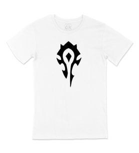Warcraft Siyah Logolu Tişört