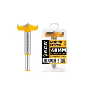 SGS AHŞAP MENTEŞE FREZESİ 40 MM SGS1472