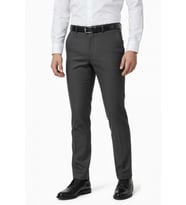 Erkek Regular Fit  Kumaş Pantolon Likra Kumaş BGL-ST05033 (Koyu Gri)