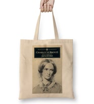 Jane Eyre Charlotte Bronte Jan Eyre And Mr Rochester Bez Çanta Uzun Saplı