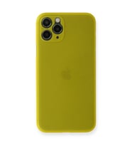 Apple İphone 11 Pro Kılıf Pp Ultra İnce Kapak - Sarı