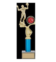 ODAK KUPA - Figürlü Kupalar - Voleybol Erkek Figürlü Kupalar FG-017 B - 38 cm