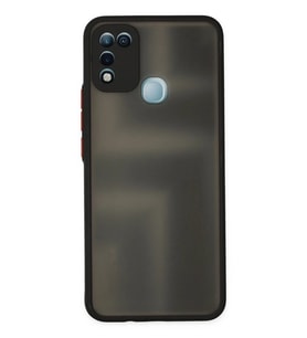Newface İnfinix Hot 10 Play Kılıf Montreal Silikon Kapak - Siyah
