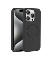 Apple iPhone 15 Pro Kılıf M-safe Şarj Özellikli Zore Meta Kapak