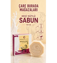 Moonlife - Keçi Sütlü Sabun 100 Gr (Nemlendirici Etkili)