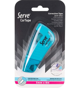Serve Cortape Şerit Silici 5Mmx8Mt Mavi