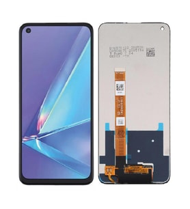 Oppo A72 4G ile Uyumlu Lcd Ekran Dokunmatik Cph2067 (Siyah)
