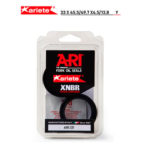 Ariete Arı.121 2007-2021 Suzuki Burgman UH 200 Uyumlu Ön Amortisör Toz Keçesi (Siyah)