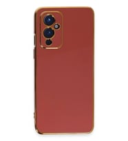 Durukar® One Plus 9 Kılıf Volet Silikon - Kırmızı