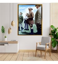 ÇERÇEVELİ ATATÜRK TABLO S255