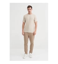 Cazador Regular Fit Bej Erkek T-Shirt 42030