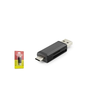 Hadron Hdx7026 Usb A / Type-c Kart Okuyucu (Siyah)