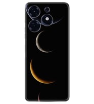 Tecno Spark 10 Pro Kılıf Resimli Desenli Silikon Platinium Series Gezegenler 1901